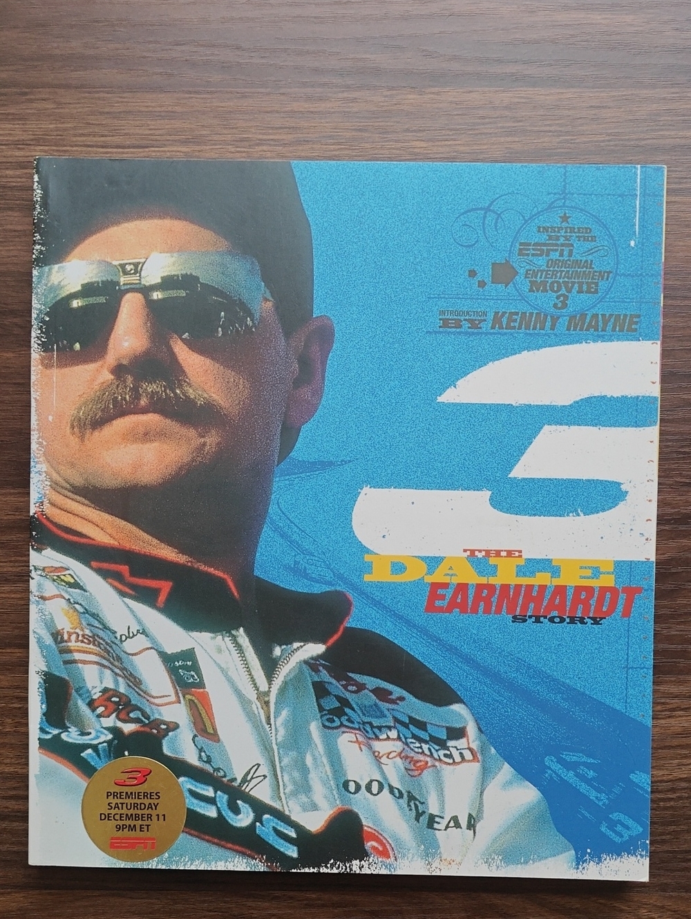 Dale Earnhardt Blue Racing Jacket Book - Official Style